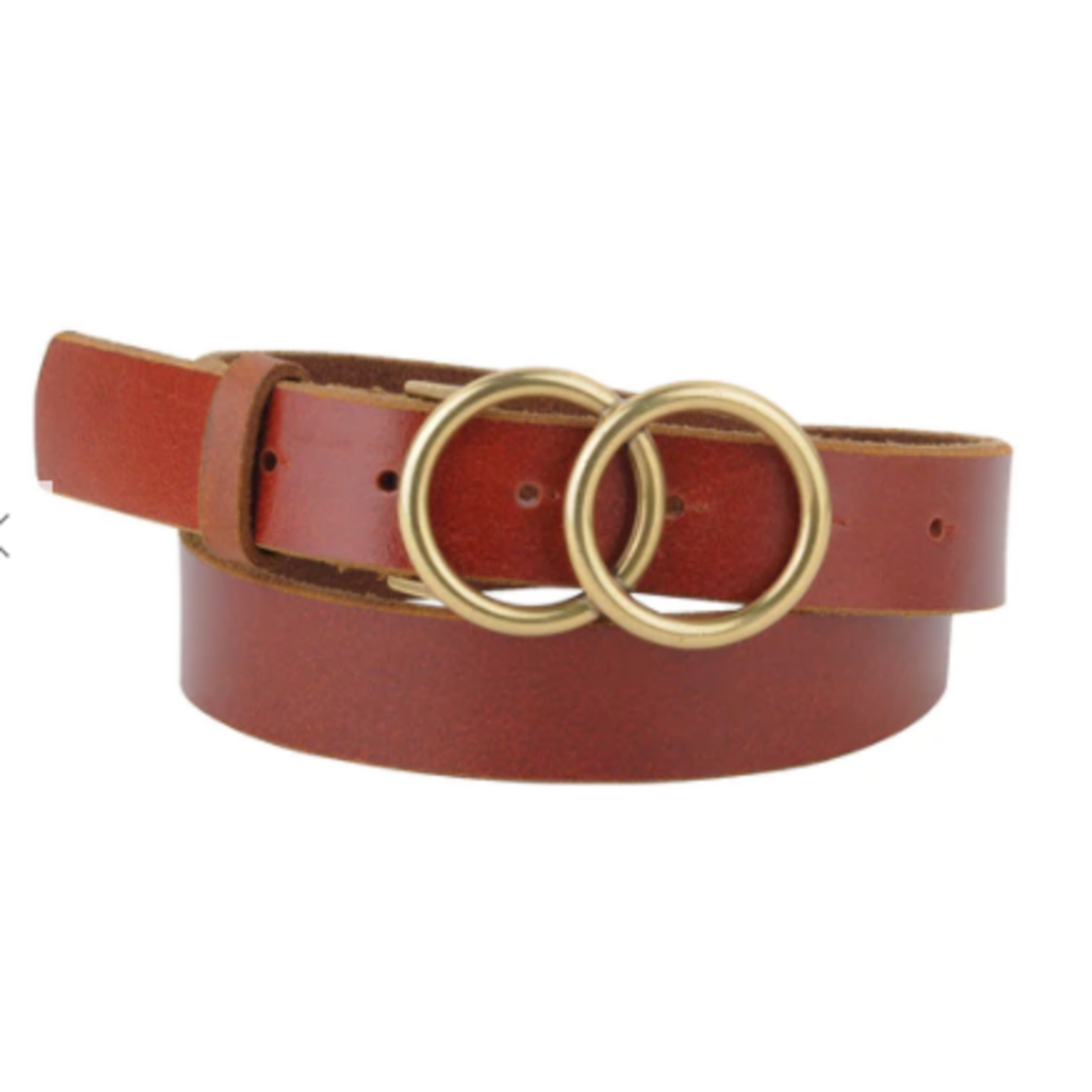Double Circle Buckle Belt