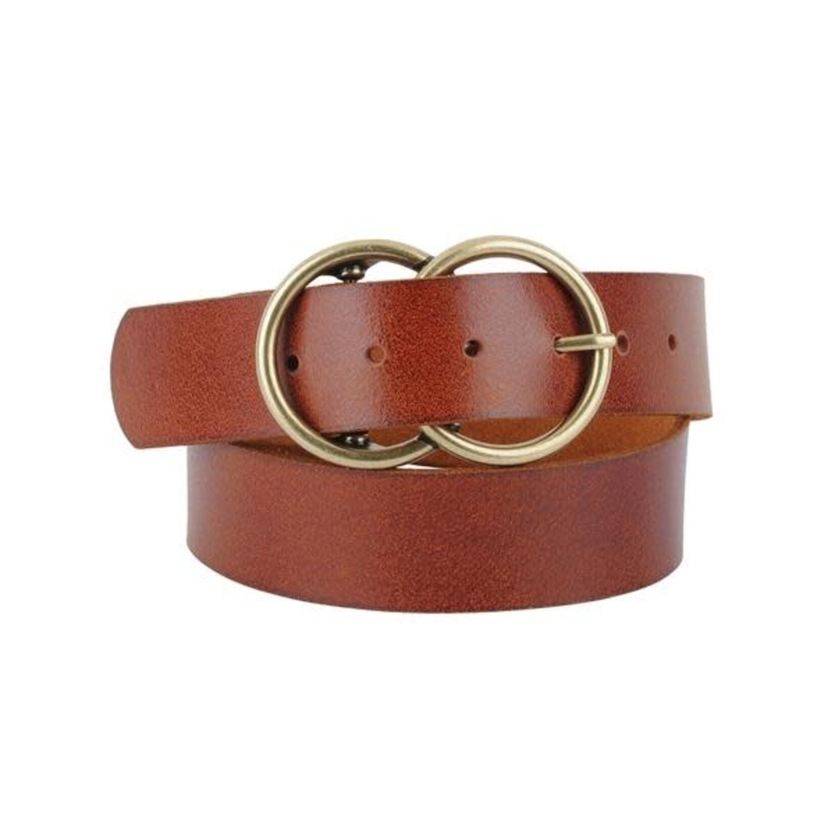 Double Circle Buckle Belt