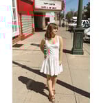 Sleeveless Dress with Back Tie Detail