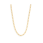 Cool and Interesting Gold Classic Paperclip Link Necklace Chain