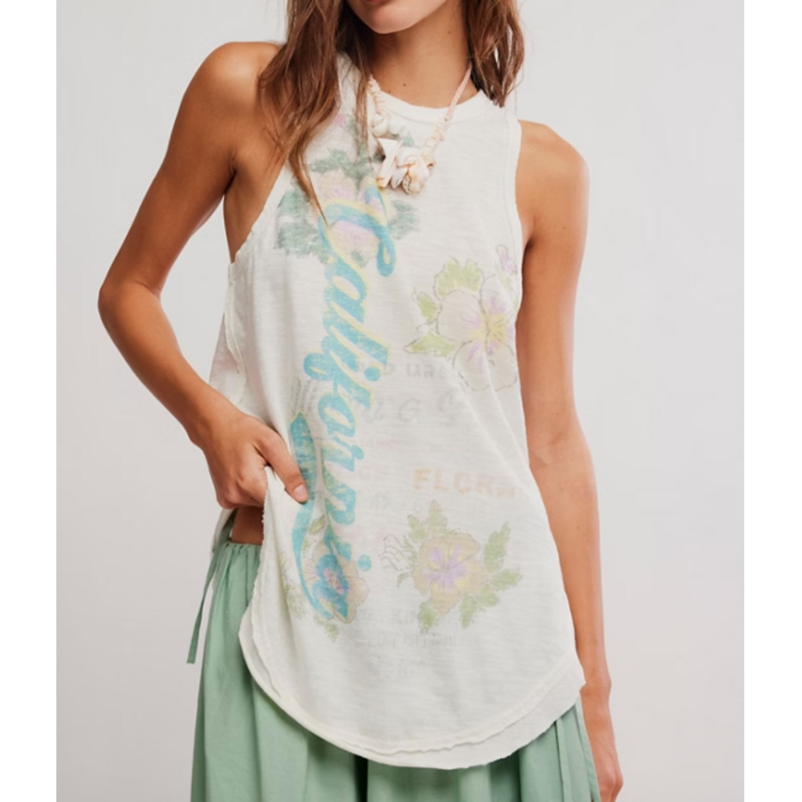 Free People  Graphic Rosie Tee