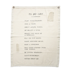 Sugarboo & Co Canvas Wall Hanging, To Do List