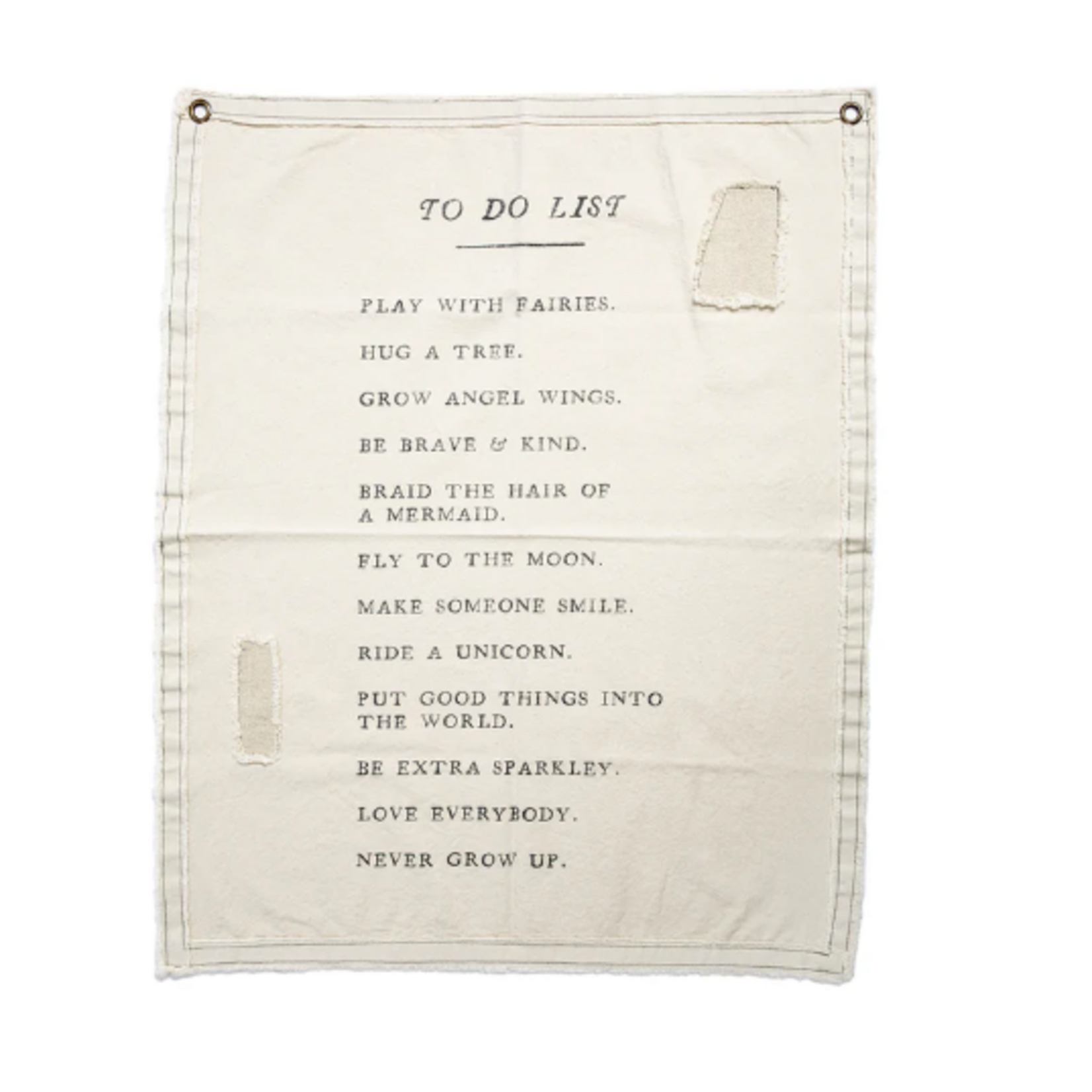 Sugarboo & Co Canvas Wall Hanging, To Do List