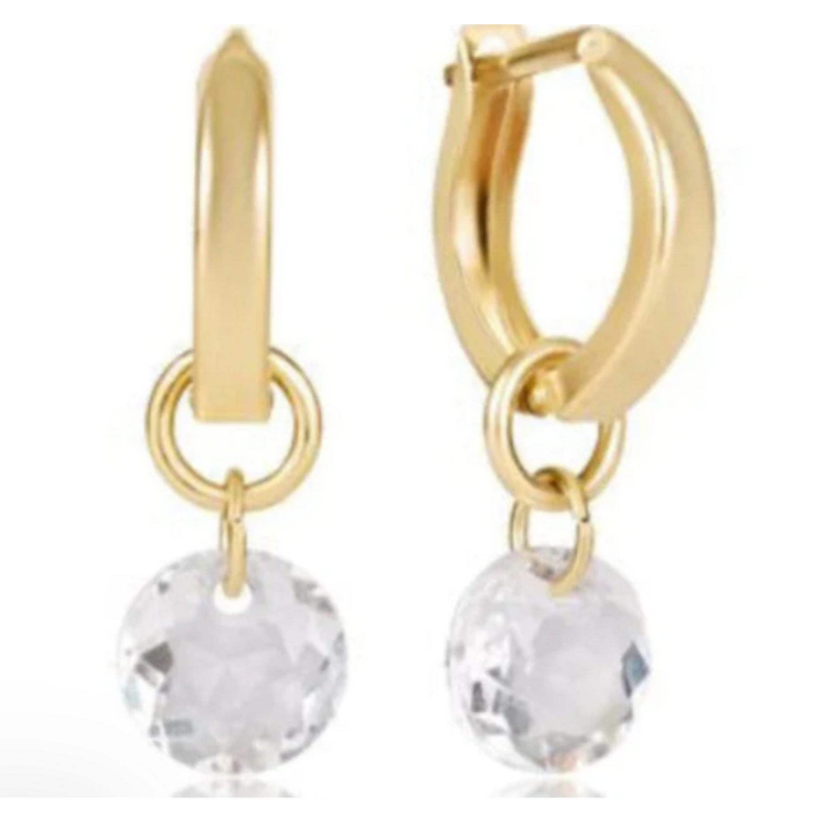 enewton  Huggie Gold Reflection Hoop,