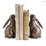 Creative Co-Op Resin Bunny Bookends, set of 2