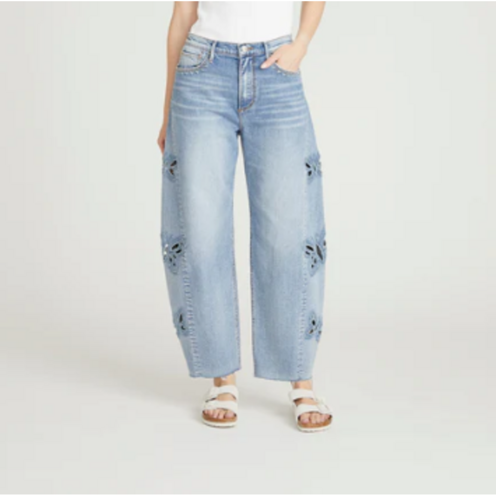 Twyla x Going Coasta Butterfly Jeans