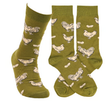 Socks, Happy Chickens