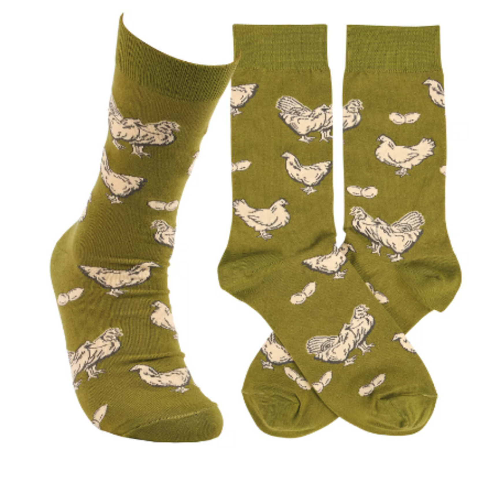 Socks, Happy Chickens
