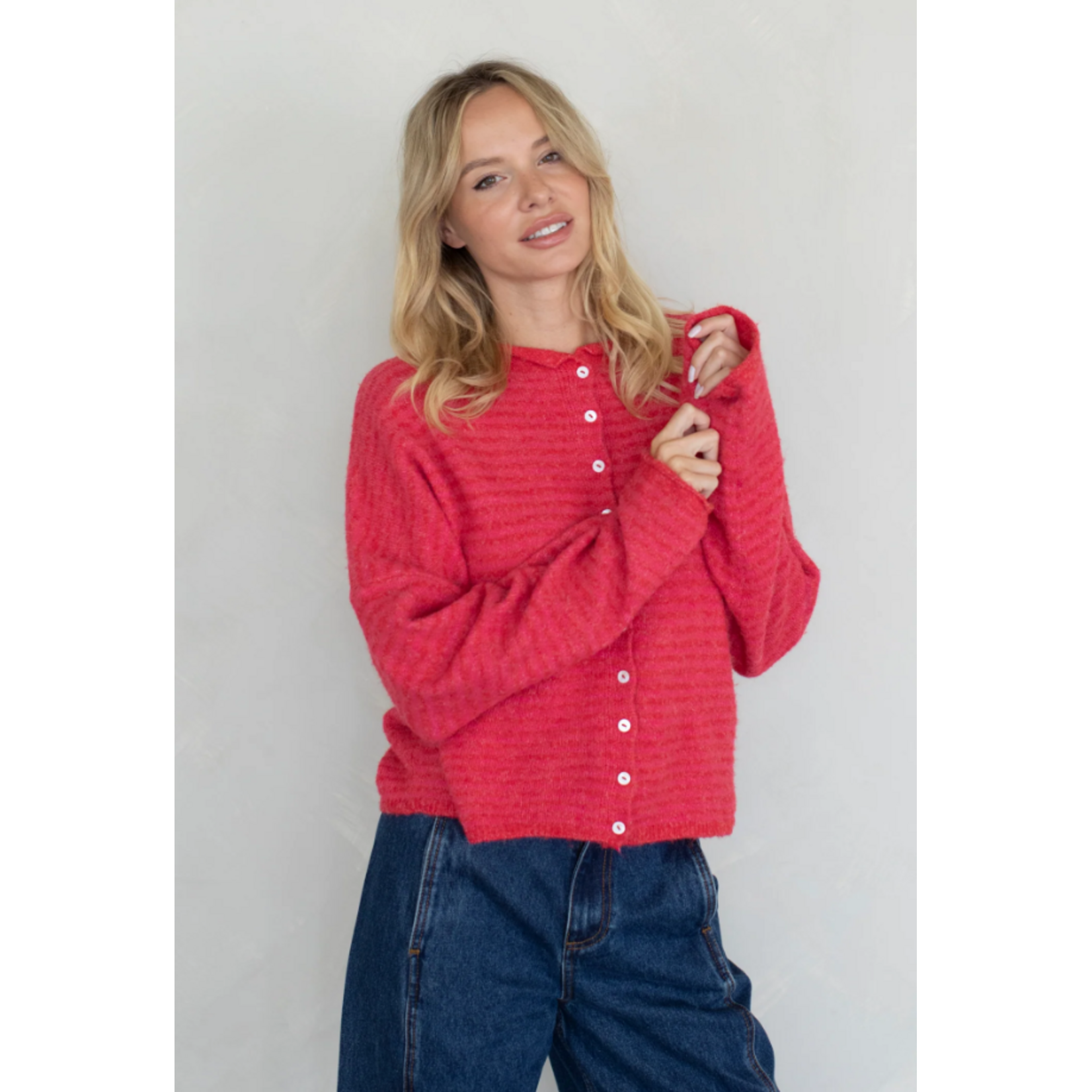 Things Between Mini Striped Piper Cardigan