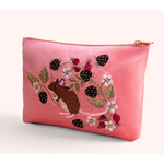 Velvet Zip Mouse Pouch