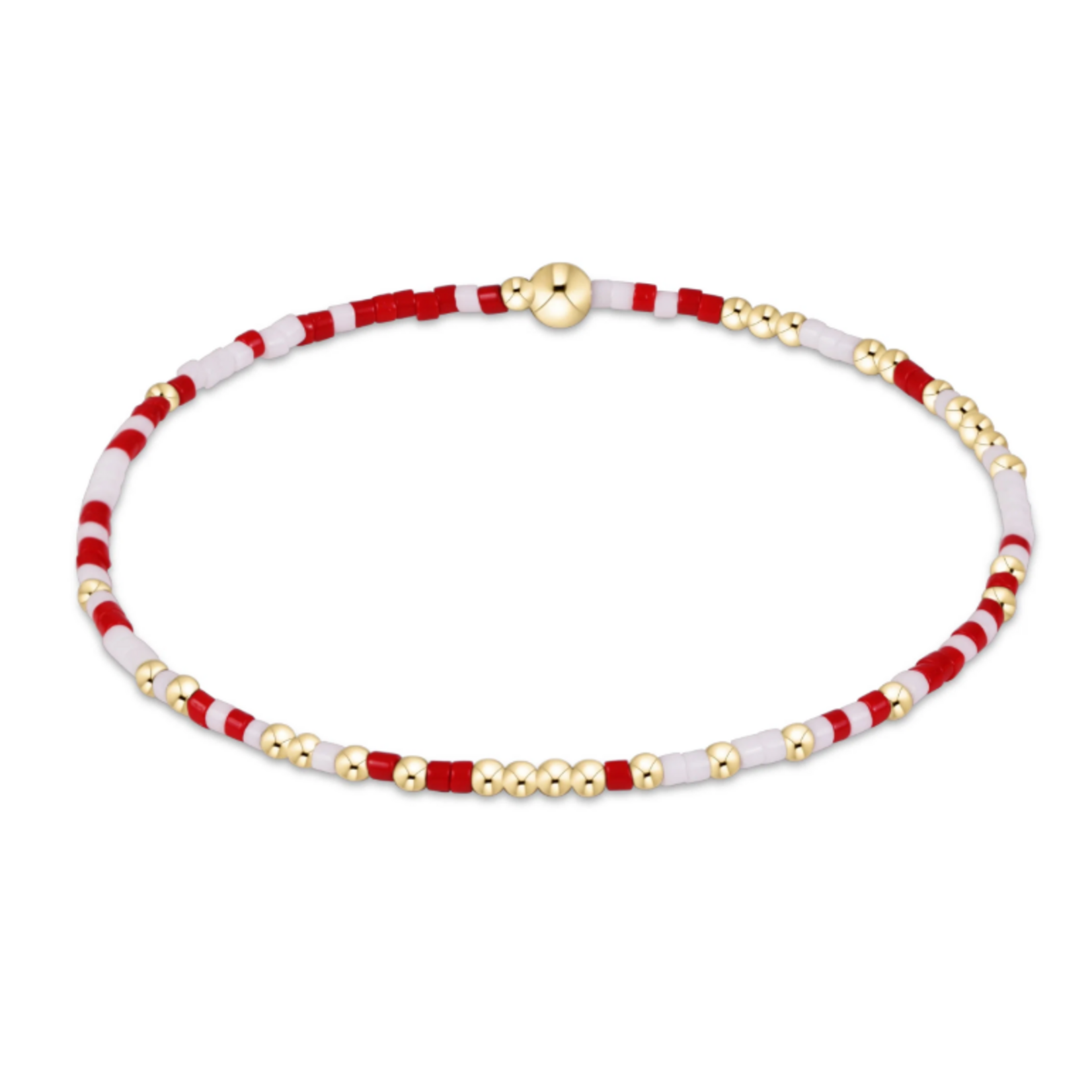 enewton  Gameday Hope Unwritten Bracelet Extends Bright Red White