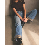 Logan Dad Basic Jean with Contrast Cuff
