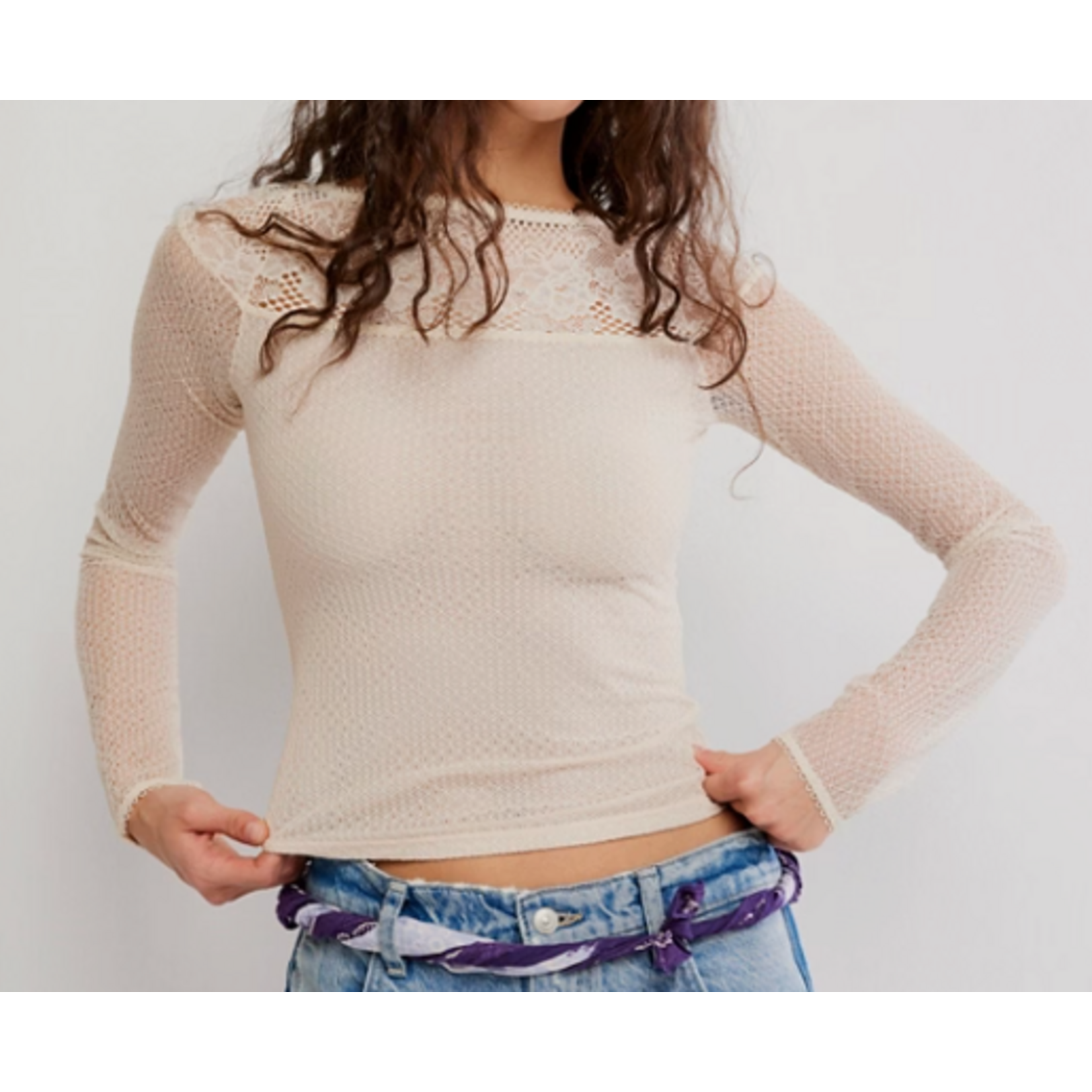 Free People FP Night Mode Layering Top