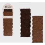Kitsch Kitsch Wide Lace Elastic Headbands, 2 pc., Mocha & Chocolate
