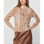 Round Neck L/S Cardigan