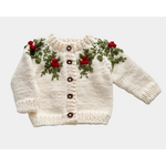 The Blueberry Hill Holly Cardigan, 6-12 mo