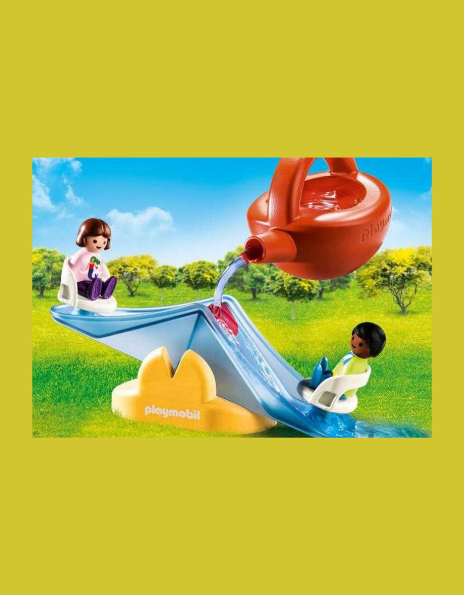 PLAYMOBIL WATER SEESAW W WATERING CAN