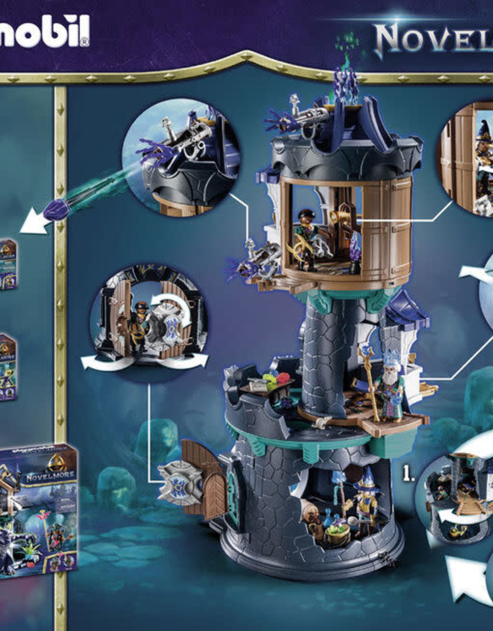 PLAYMOBIL Violet Vale - Wizard Tower