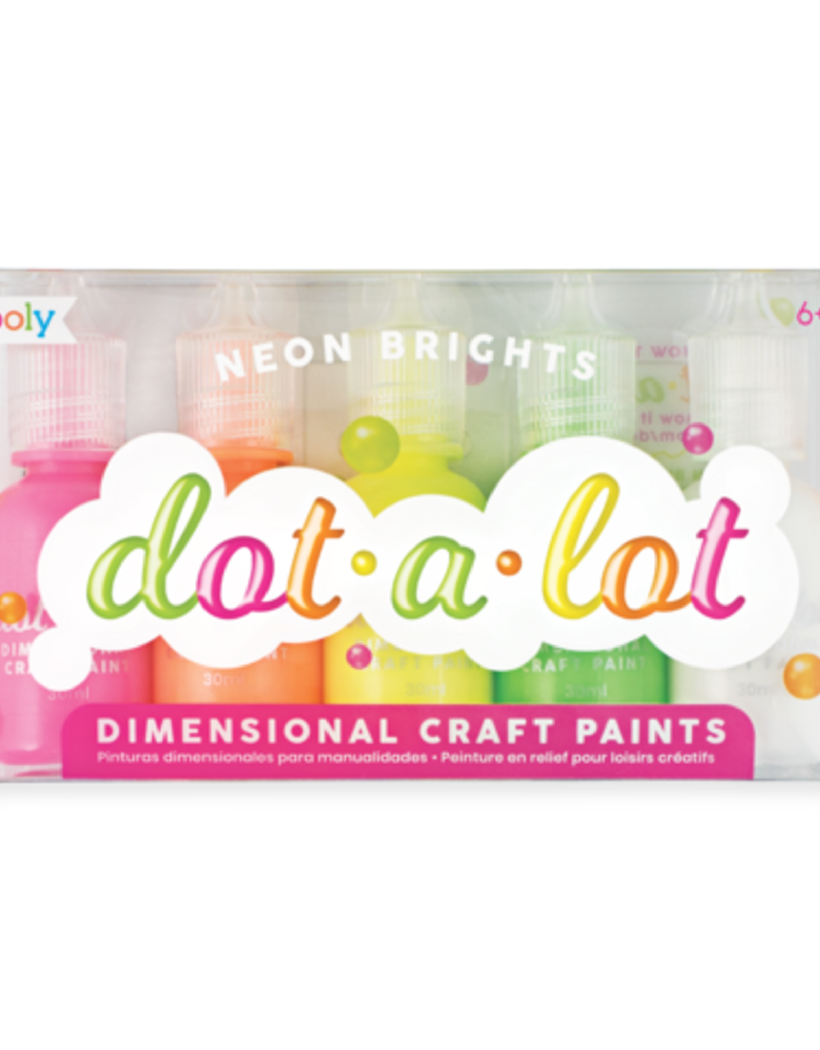 OOLY DOT A LOT DIMENSIONAL CRAFT PAINTS***