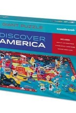 CROCODILE CREEK Discover/America 100 pc GEOGRAPHY Puzzle ][