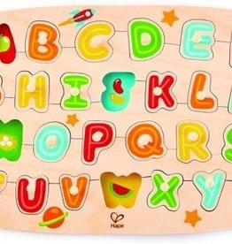 HAPE ALPHABET PEG PUZZLE