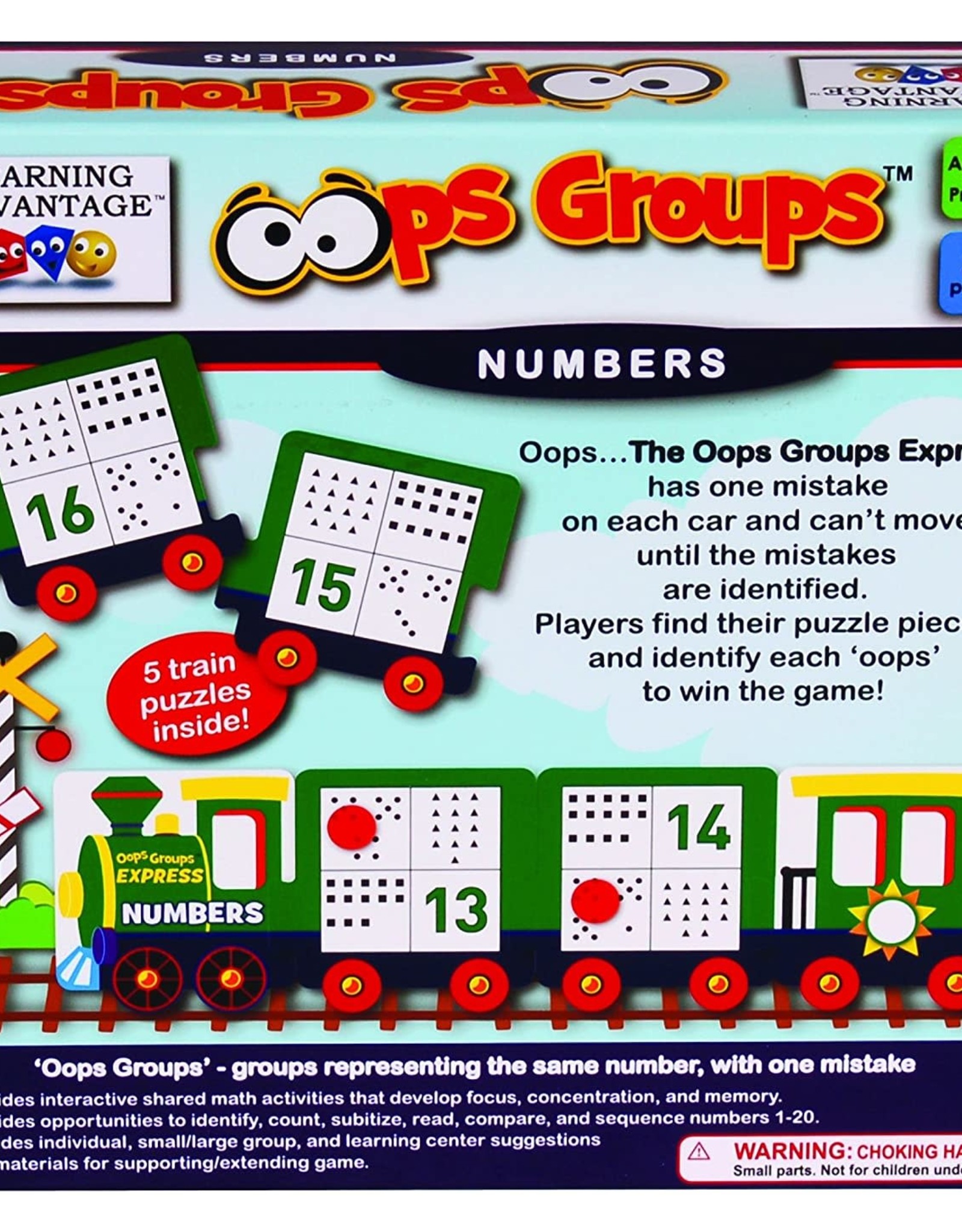 LEARNING ADVANTAGE Oops Groups - Numbers