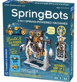 THAMES & KOSMOS SpringBots: 3-in-1 Spring-Powered Machines