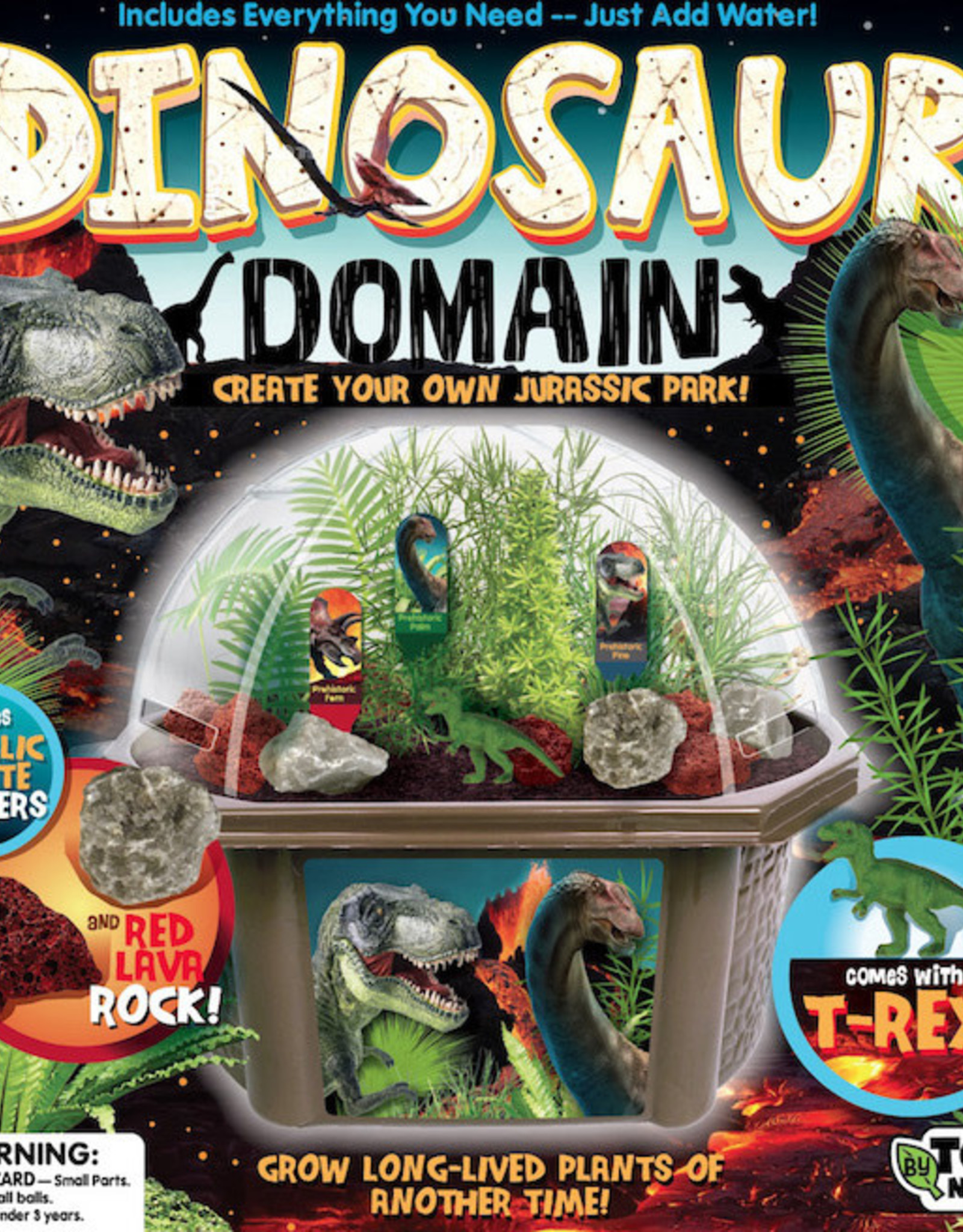 SILVER CIRCLE Dinosaur Domain Biosphere