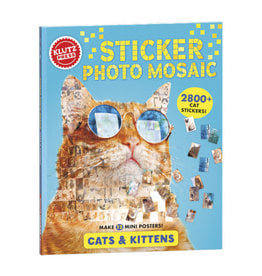 STICKER PHOTO MOSAIC: CATS & KITTENS