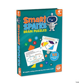 MINDWARE SMART SPARKS: BRAIN PUZZLES  GRADE 4