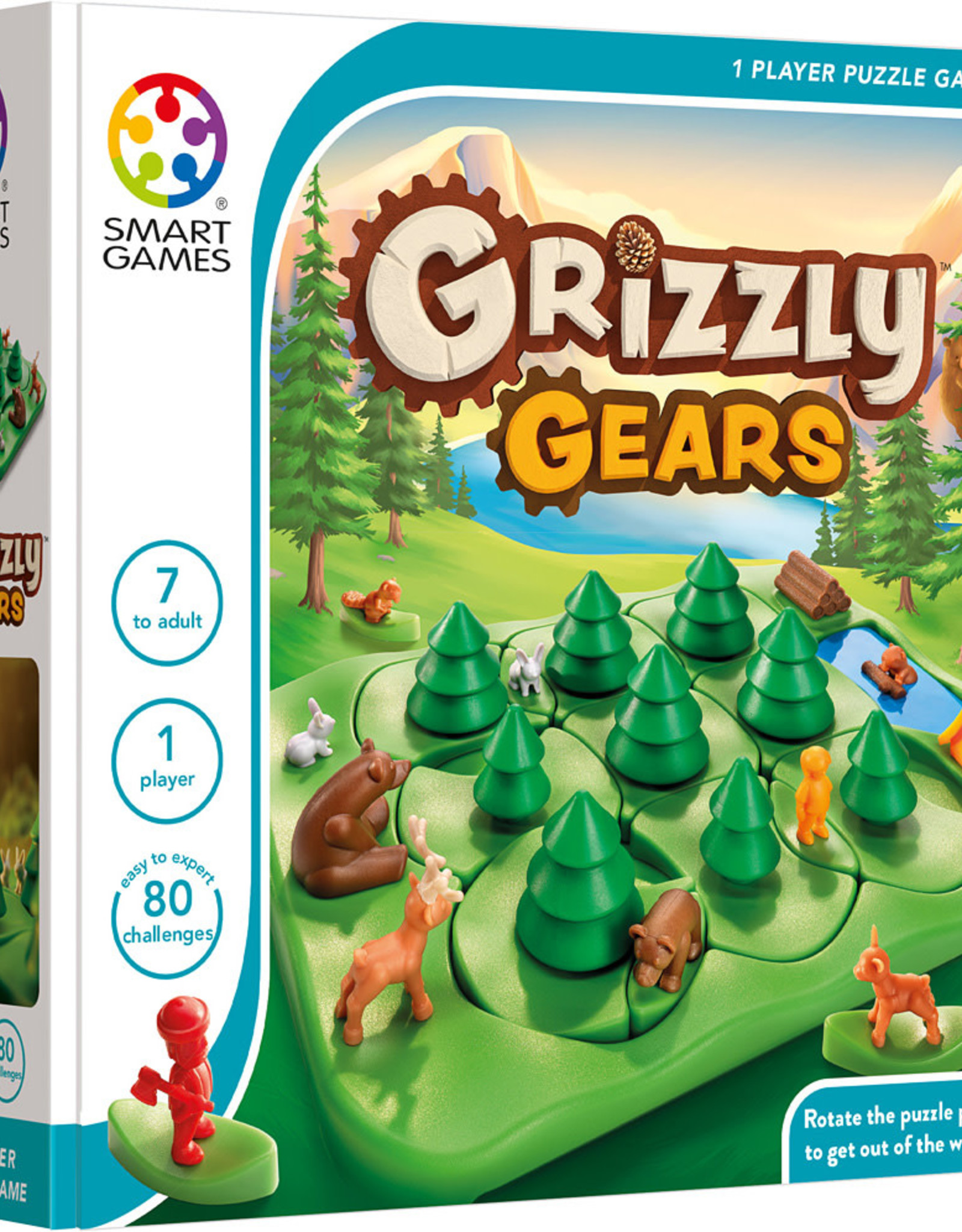 SMART TOYS AND GAMES GRIZZLY GEARS PUZZLE GAME