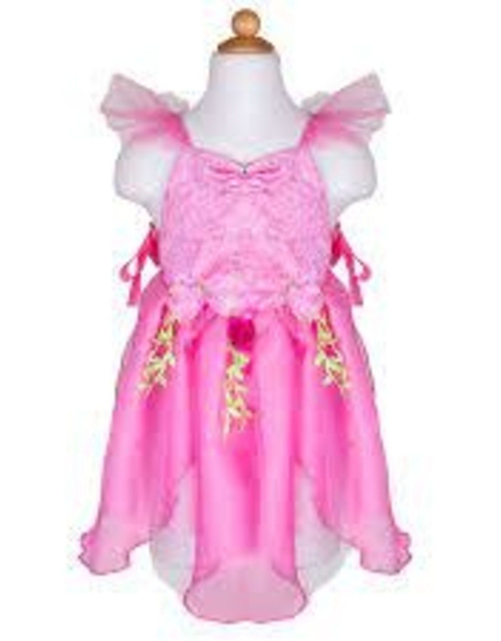 CREATIVE EDUCATION OF CANADA / GREAT PRETENDERS Forest Fairy Tunic, Dk Pink, Size 3-4