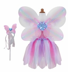 CREATIVE EDUCATION OF CANADA / GREAT PRETENDERS Butterfly Dress & Wings With Wand, Pink/Multi, Size