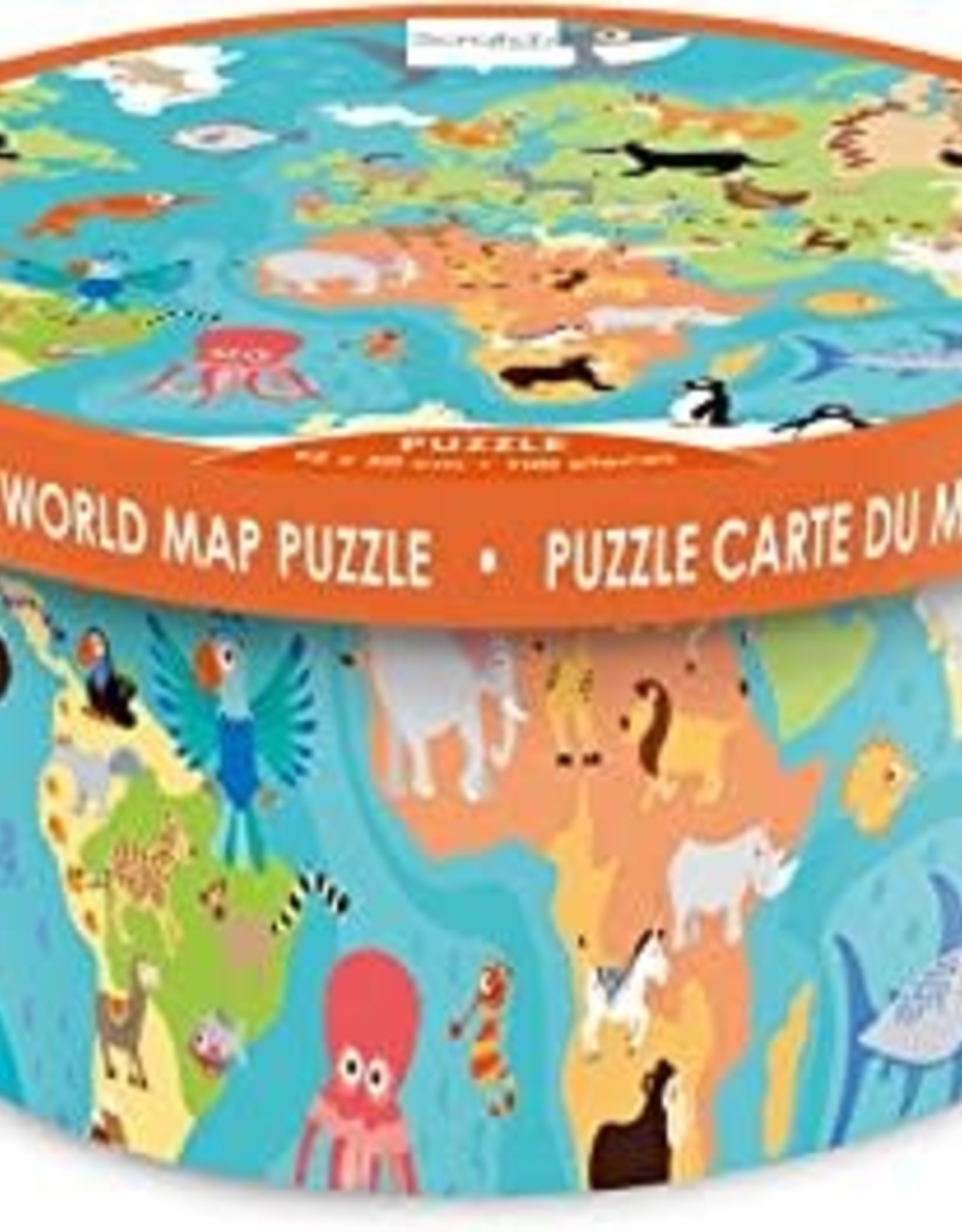 SCRATCH EUROPE ANIMALS OF THE WORLD PUZZLE 100 PC