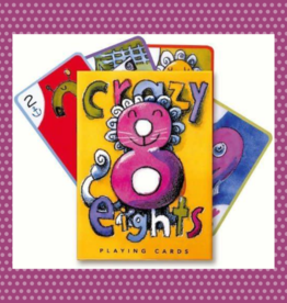 EEBOO CRAZY EIGHT PLAYING CARDS