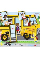 MELISSA & DOUG THE WHEELS ON THE BUS SOUND PUZZLE