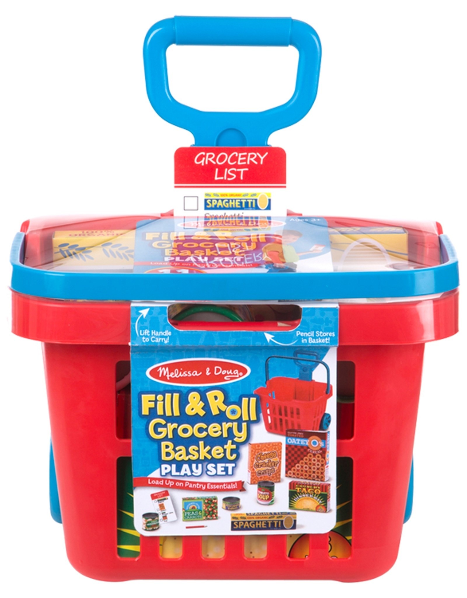 MELISSA & DOUG ROLLING GROCERY BASKET