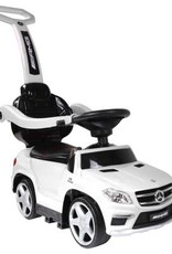 BEST RIDE ON CARS MERCEDES GL 63 WHITE 4 IN 1