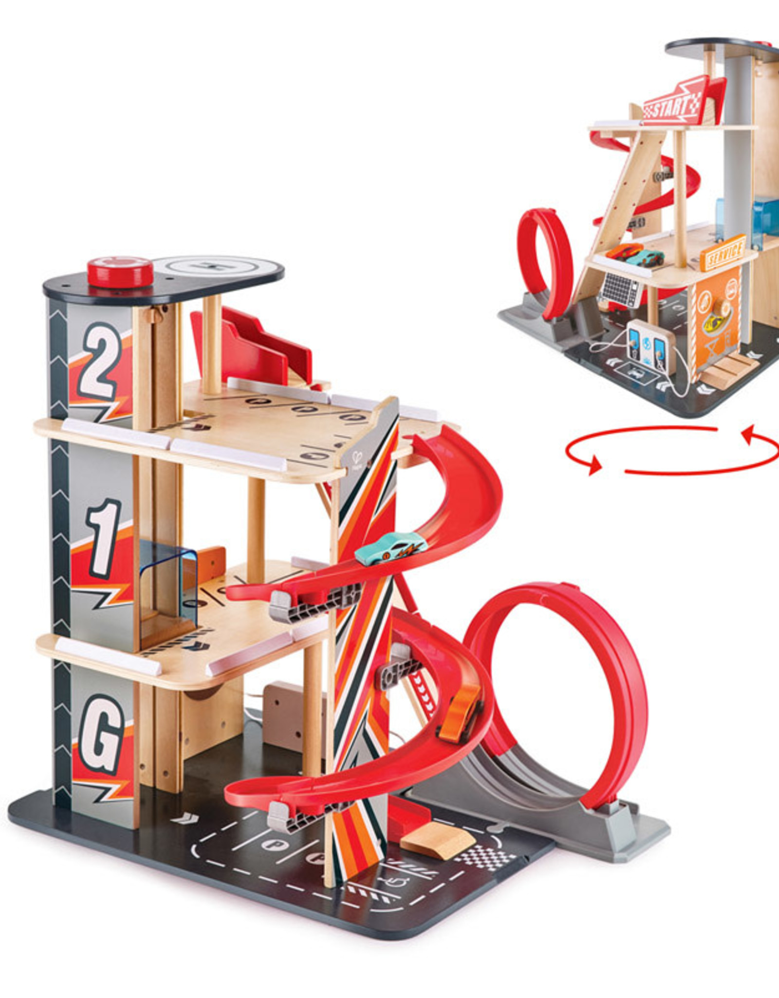 HAPE GEARHEAD STUNT GARAGE