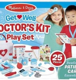 MELISSA & DOUG GET WELL DOCTOR'S KIT PLAY SET