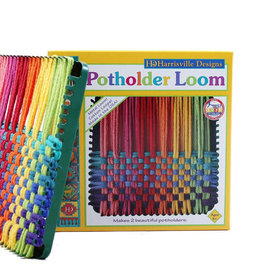 HARRISVILLE  DESIGN POTHOLDER LOOM 7" METAL