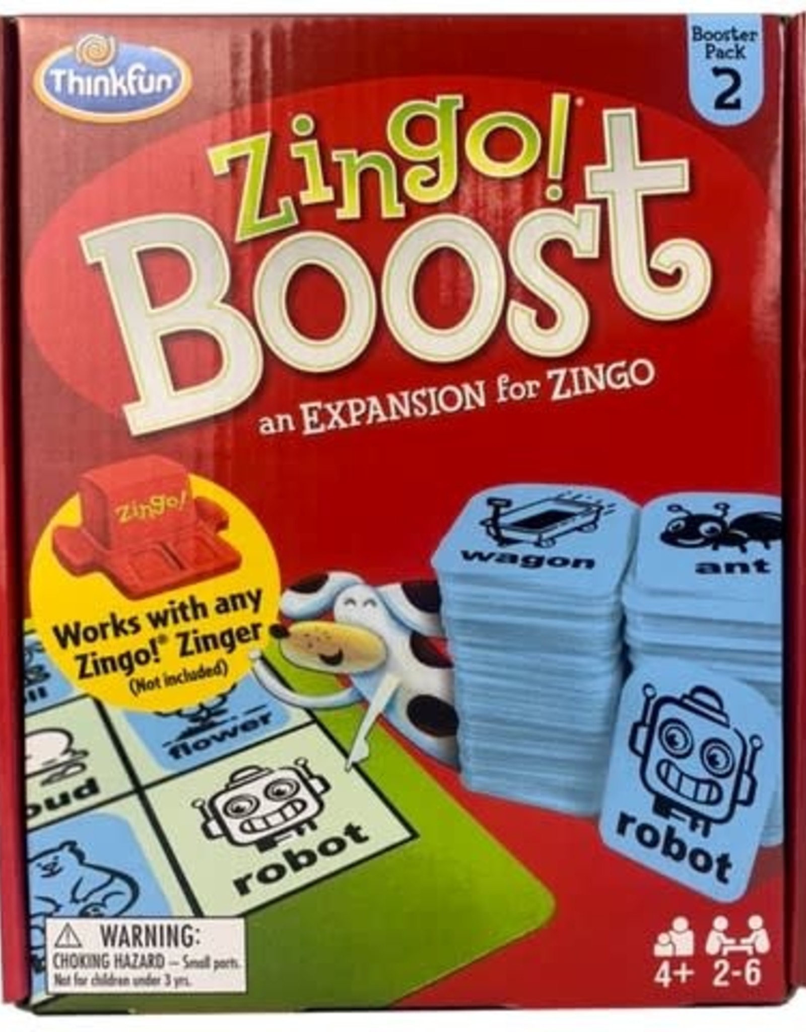 ThinkFun Zingo! Booster Pack 2. Pacote de expansão para o seu