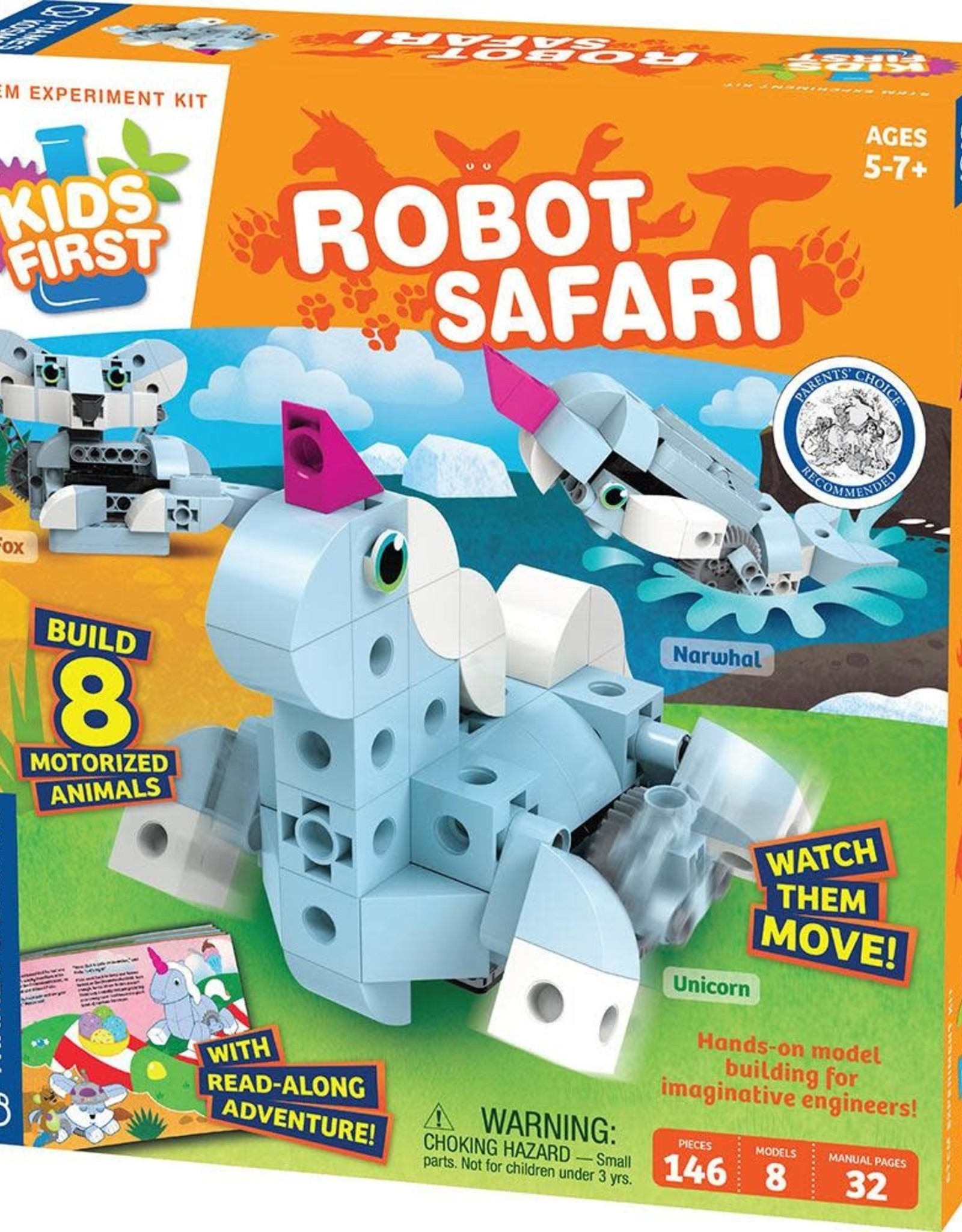 THAMES & KOSMOS ROBOT SAFARI UNICORN*^**