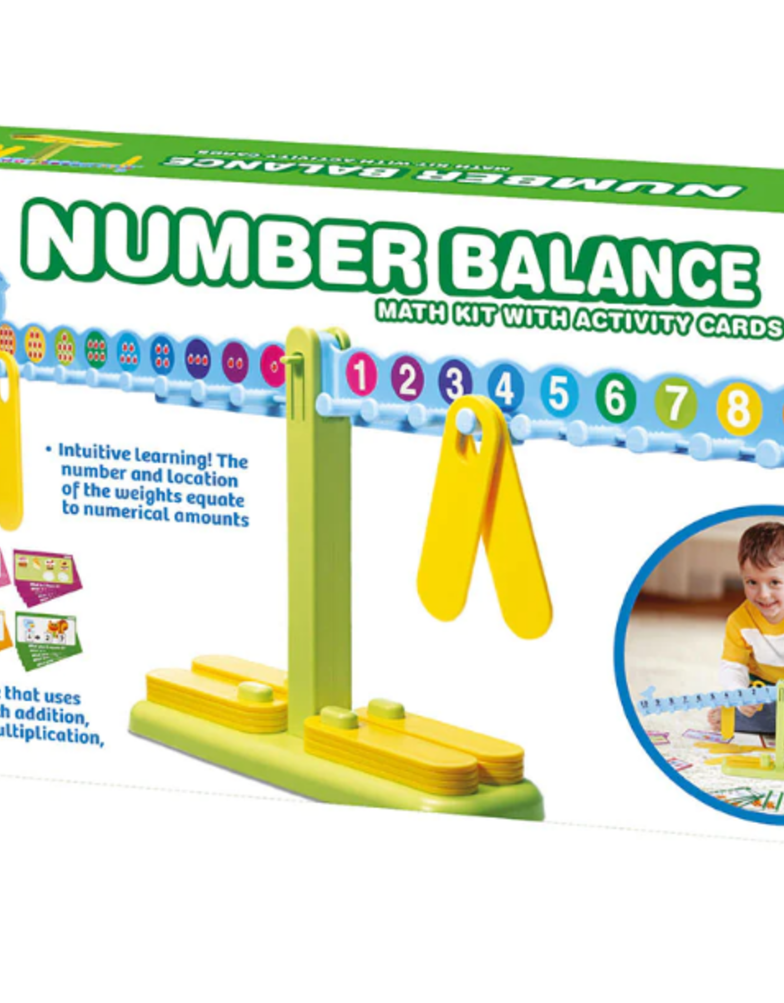 Kids Plastic Weighted Balance Scale STEM Activity NEW
