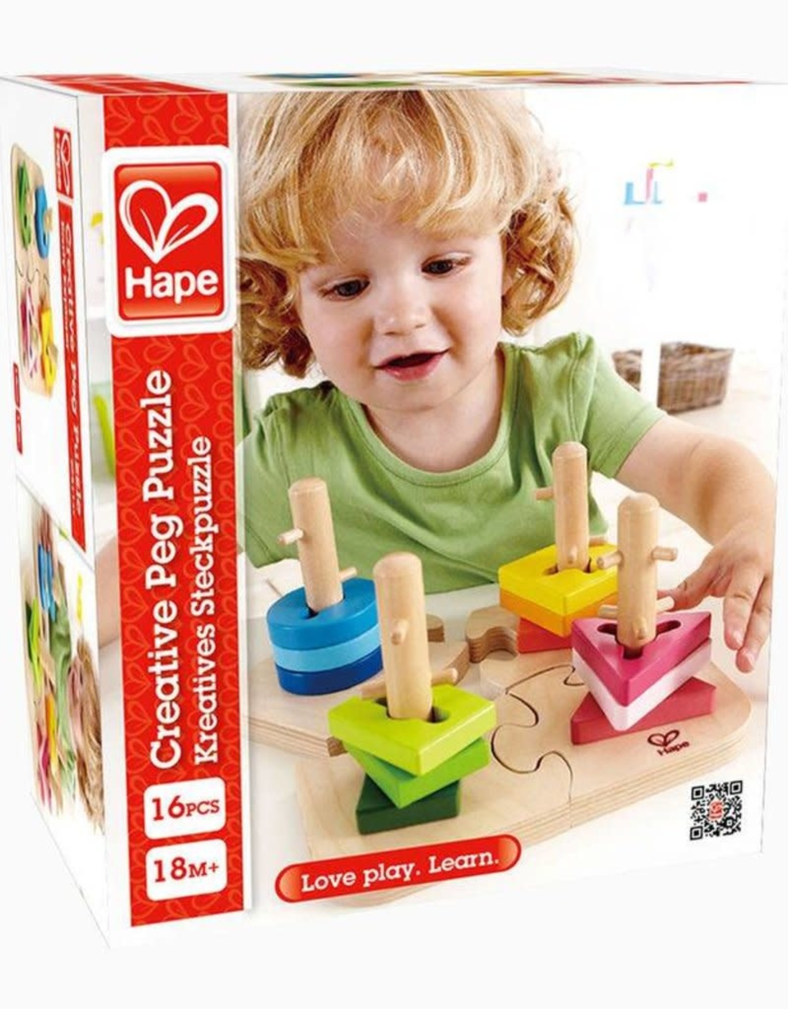 HAPE CREATIVE PEG PUZZLE