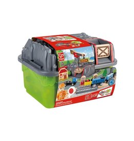 HAPE RAILWAY BUCKET BUILDER SET