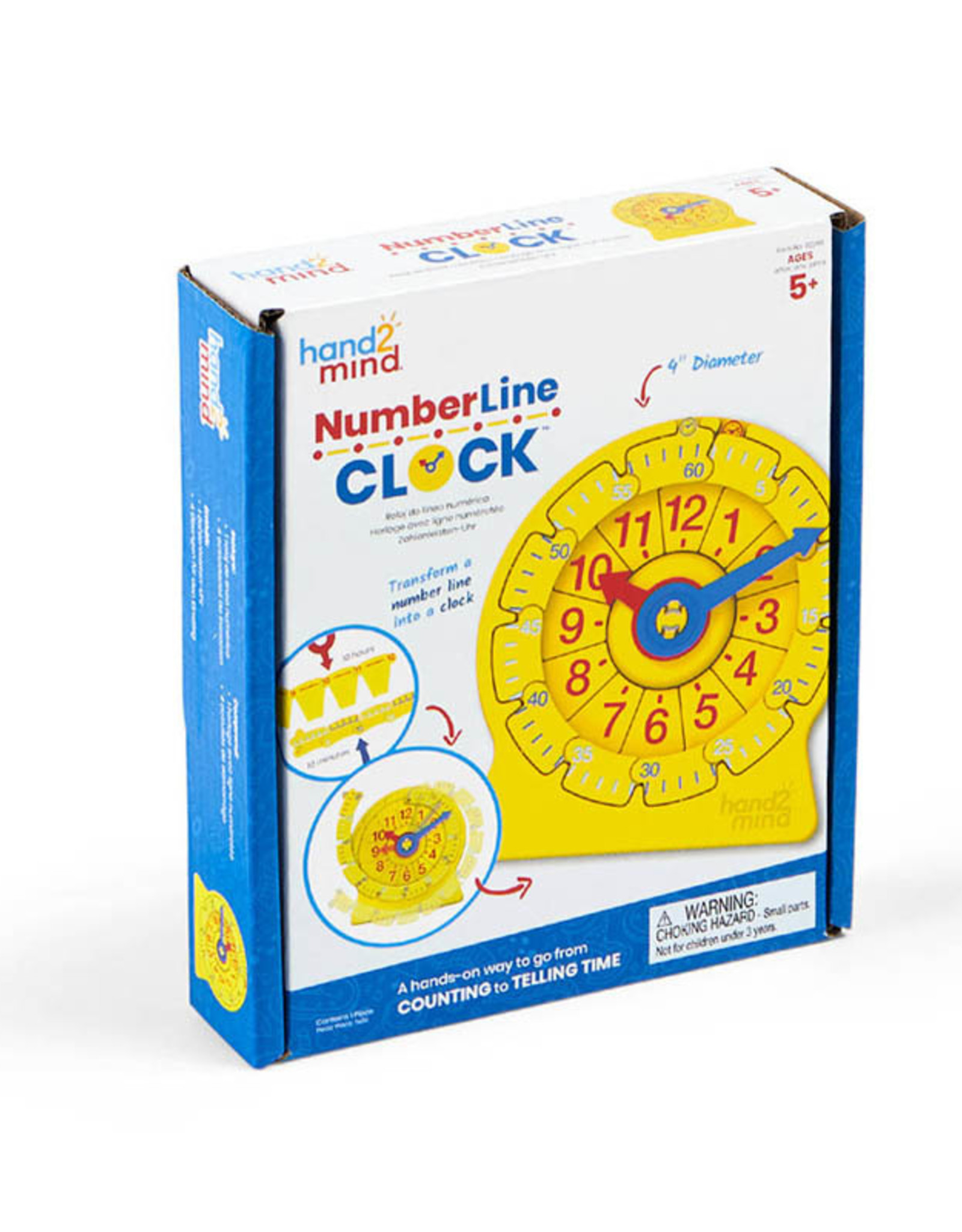 LEARNING EDUCATIONAL CLOCK NUMBERLINE