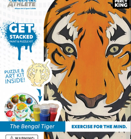 BEGIN AGAIN BENGAL TIGER Paint & Stack Puzzlers