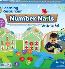 LEARNING EDUCATIONAL NUMBER NAILS FINE MOTOR MATH