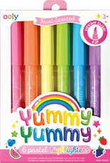 OOLY YUMMY SCENTED PASTEL HIGHLIGHTERS 6 PC